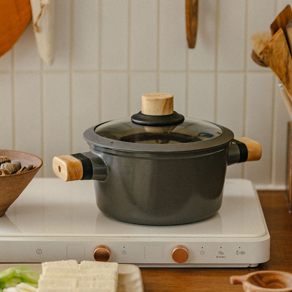 닥터하우스 보스크 인덕션 주물 양수냄비 20cm 택1