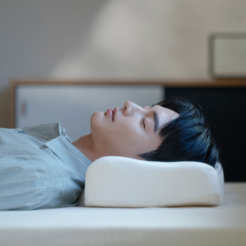 슬리필로우 경추베개 목디스크 거북목 일자목 코골이 옆으로자는 깊은잠 기능성베개