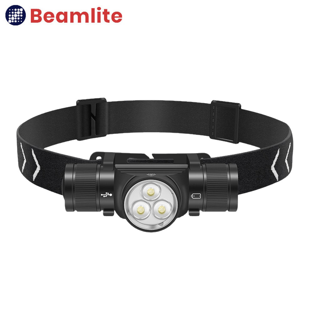 HL-K5 소형 헤드랜턴 충전식 안전모 캠핑 등산용 해루질 18650 헤드램프 후레쉬