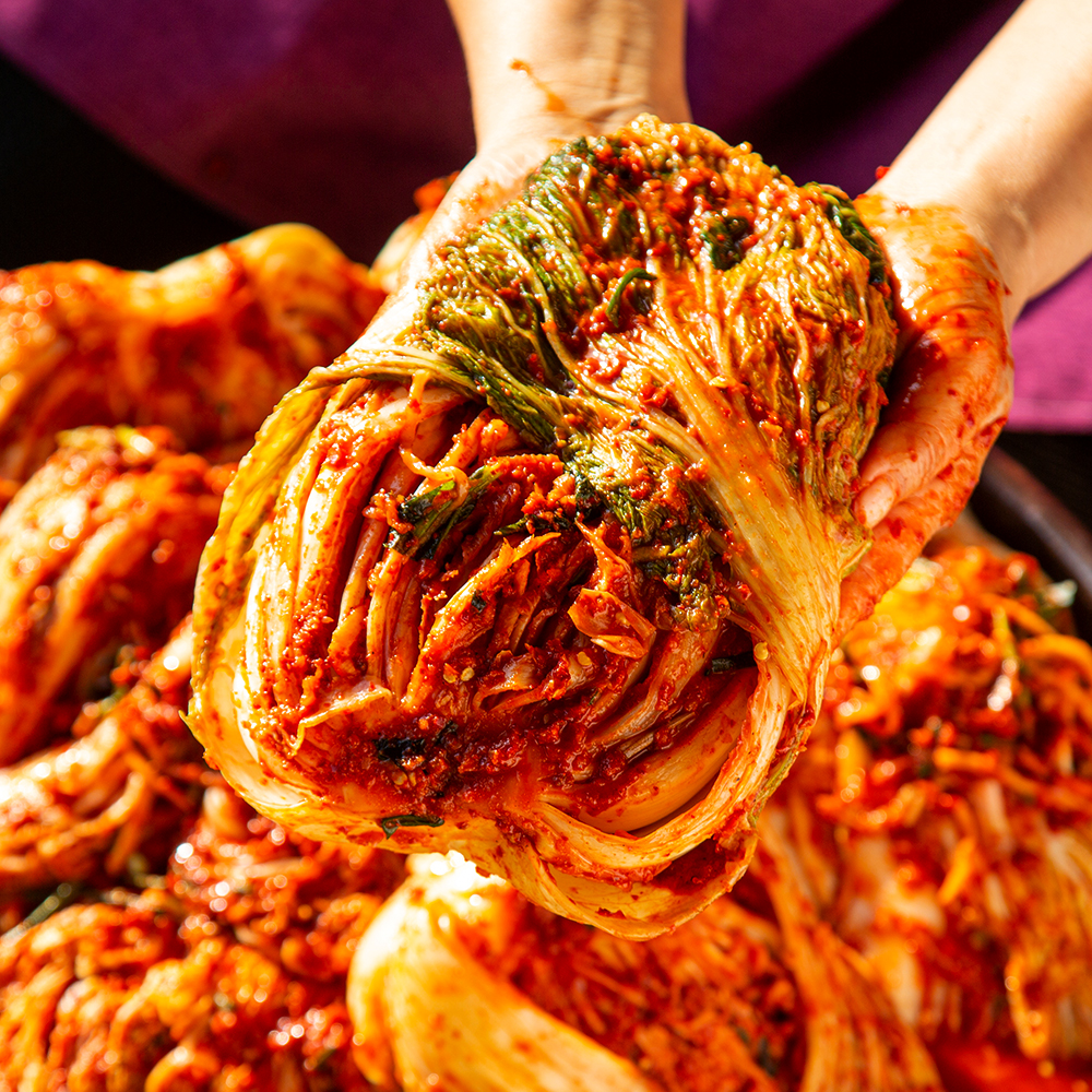 참가득 매운 실비김치 1kg 국내산 100% 맵김치