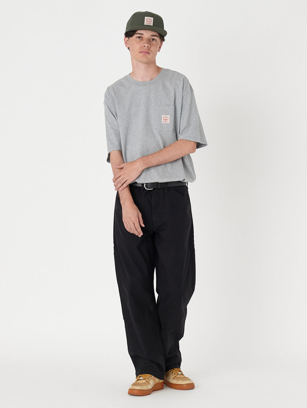 리바이스 워크웨어 565 유틸리티 팬츠 바지 블랙 WORKWEAR CANVAS - 상세 이미지 5