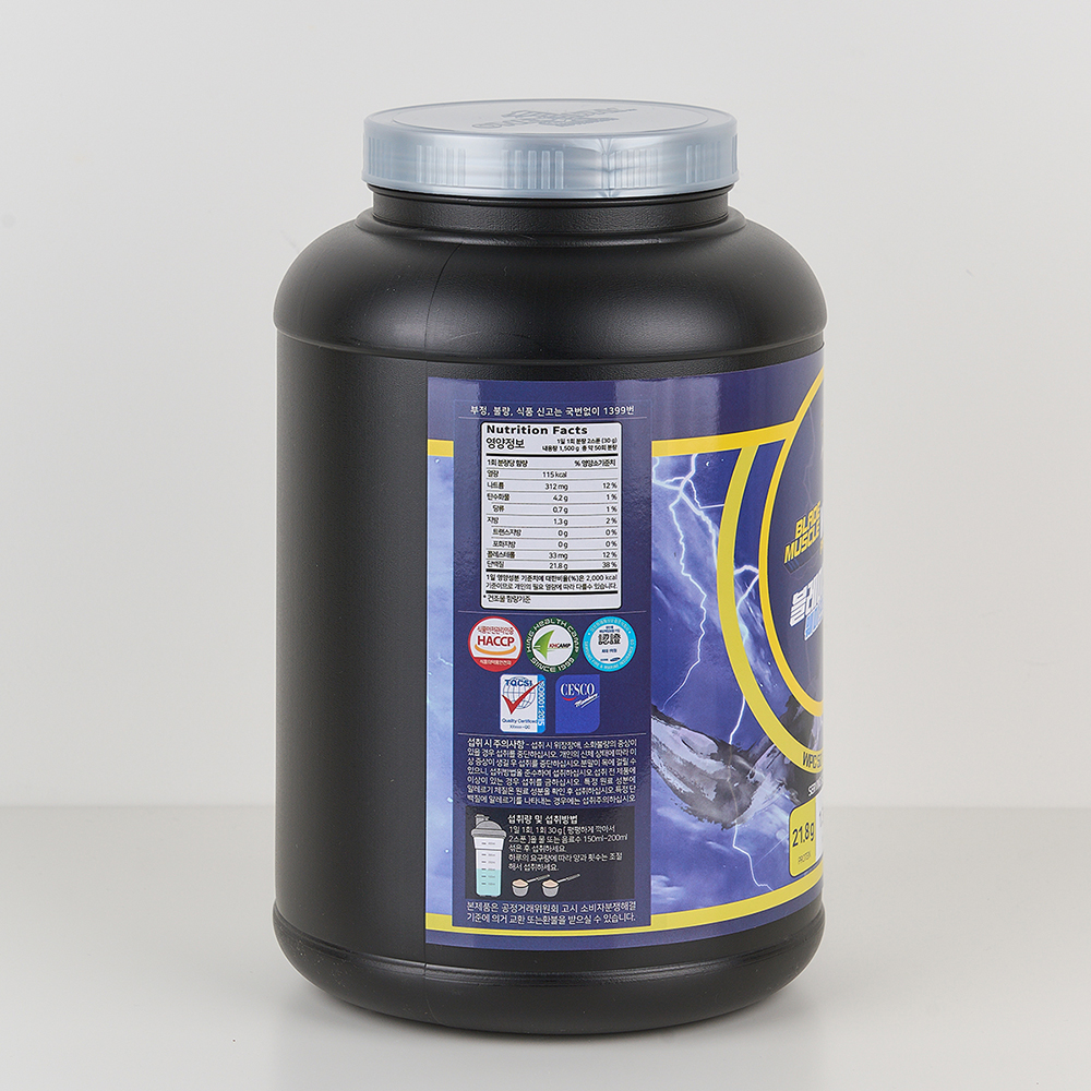 블레이드머슬 웨이 프로틴2100 복합 단백질 쉐이크 프로틴파우더 WPC,ISP 1.5kg - 상세 이미지 3