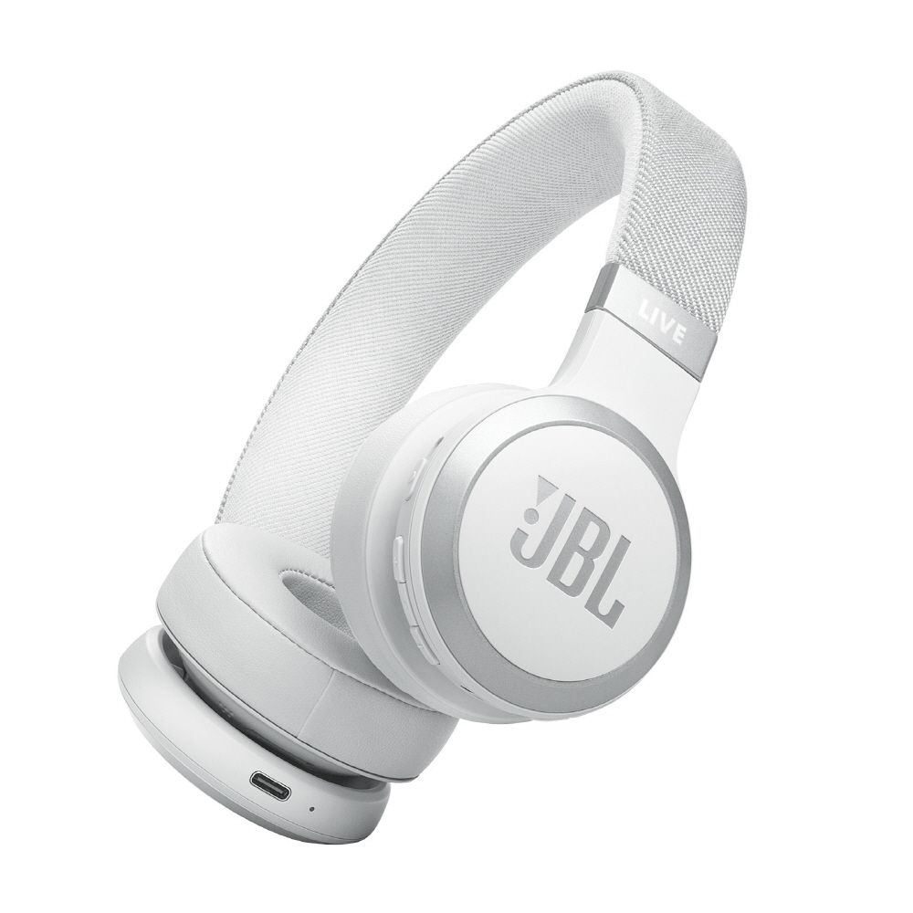 삼성전자 JBL LIVE 670NC 블루투스 헤드폰 무선 온이어 헤드셋 화이트 - 상세 이미지 2