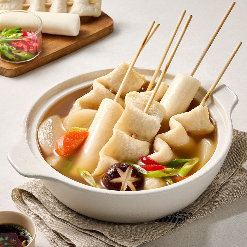 부산 꼬치어묵+물떡 730g 어묵탕 오뎅탕 밀키트(53년 전통) - 상세 이미지 4