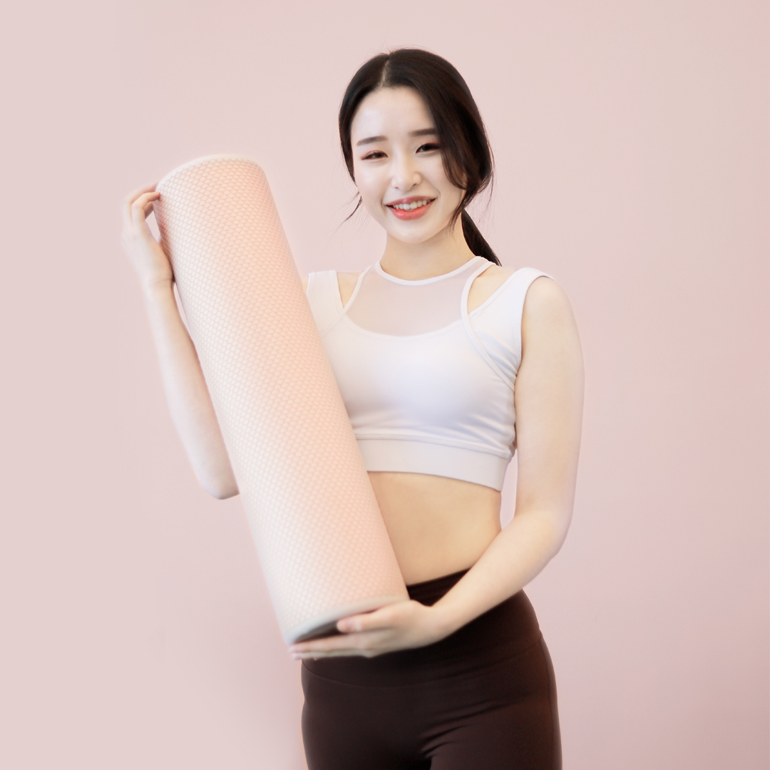 EVA 60cm(인디핑크) 마사지 요가필라테스 스트레칭 폼롤러 - 상세 이미지 3