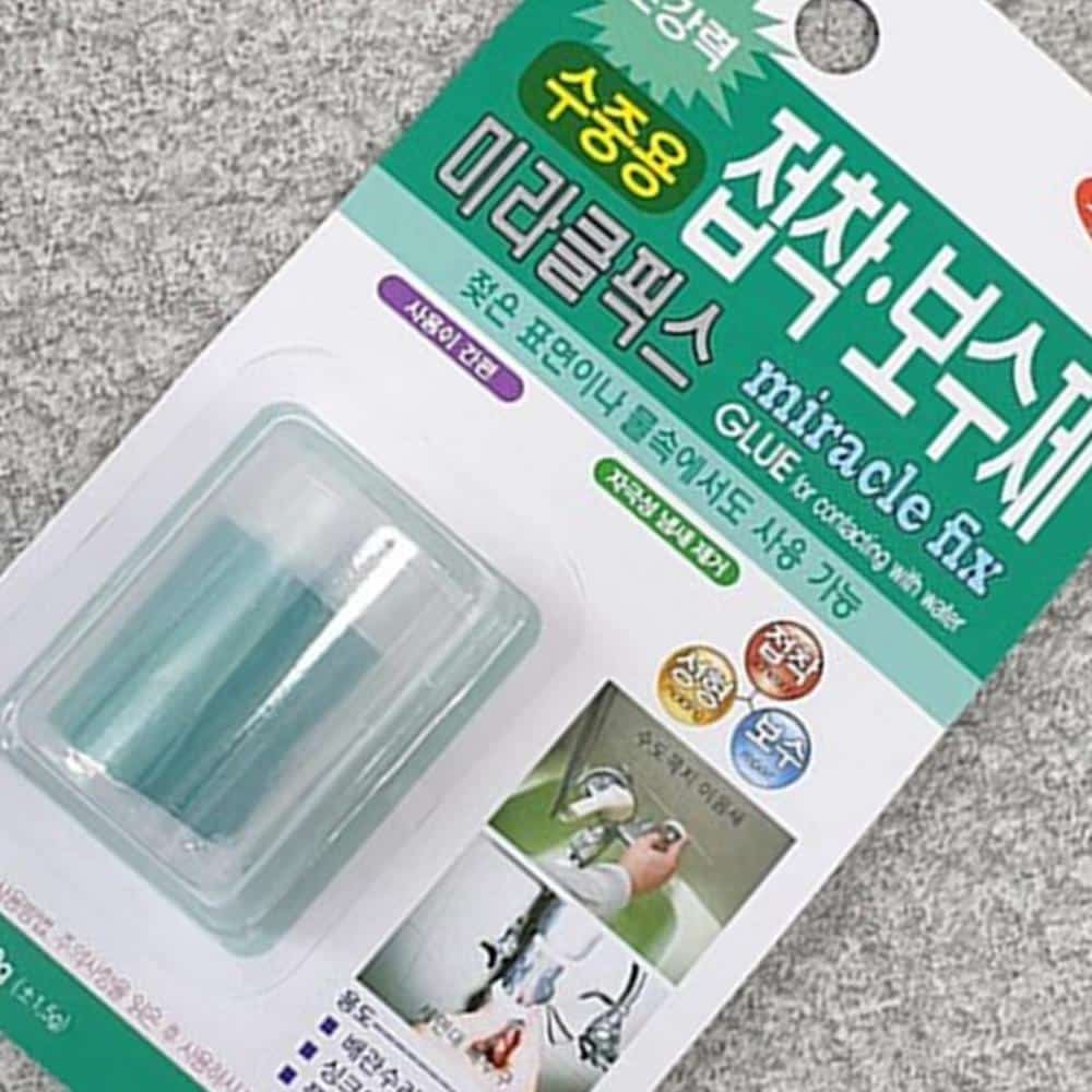 공구 접착제 미라클픽스 보수 수중 용 20g : 원율종합상사