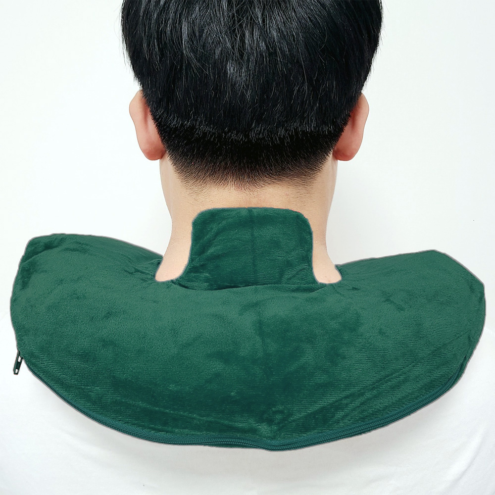 목 어깨찜질기 온열찜질기 충전식 온수 전기 찜질팩 그레이 - 상세 이미지 2