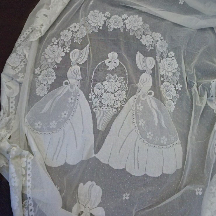 영국 레이스 커텐 MYB 크리놀린 레이디(크레놀린 레이디)!!