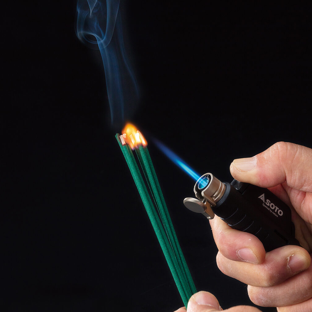 소토 마이크로 토치 ST-485 가스 라이터 캠핑 백패킹 미니