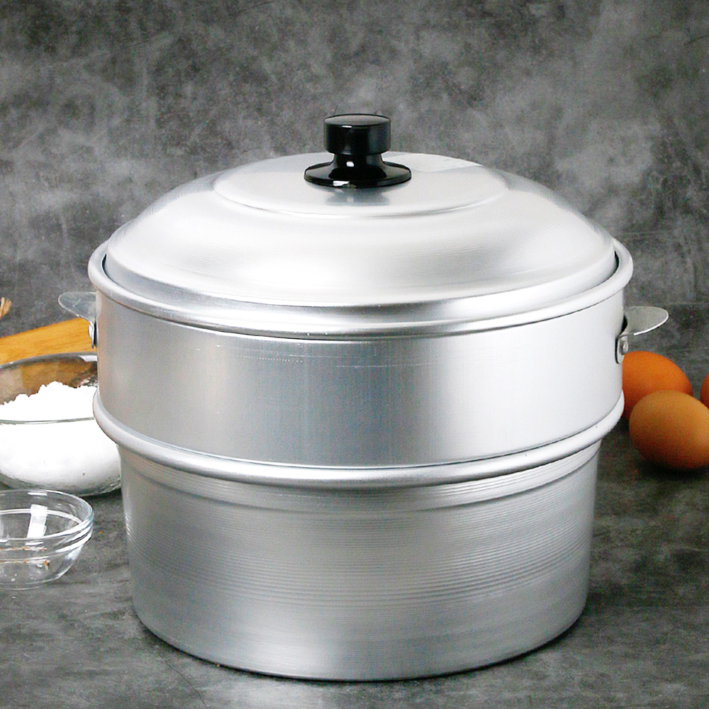 만두 찜기 세트 채반 업소용 대형 계란 찜솥 찜 냄비 소소 - 상품 이미지