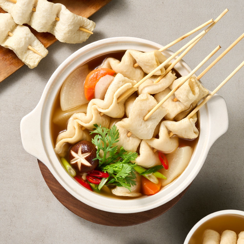 부산 꼬치어묵+물떡 730g 어묵탕 오뎅탕 밀키트(53년 전통) - 상세 이미지 3