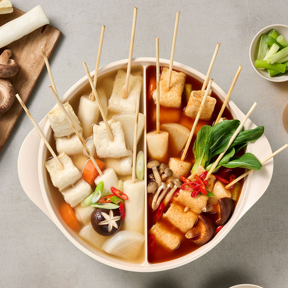 부산 꼬치어묵+물떡 730g 어묵탕 오뎅탕 밀키트(53년 전통) - 상세 이미지 2