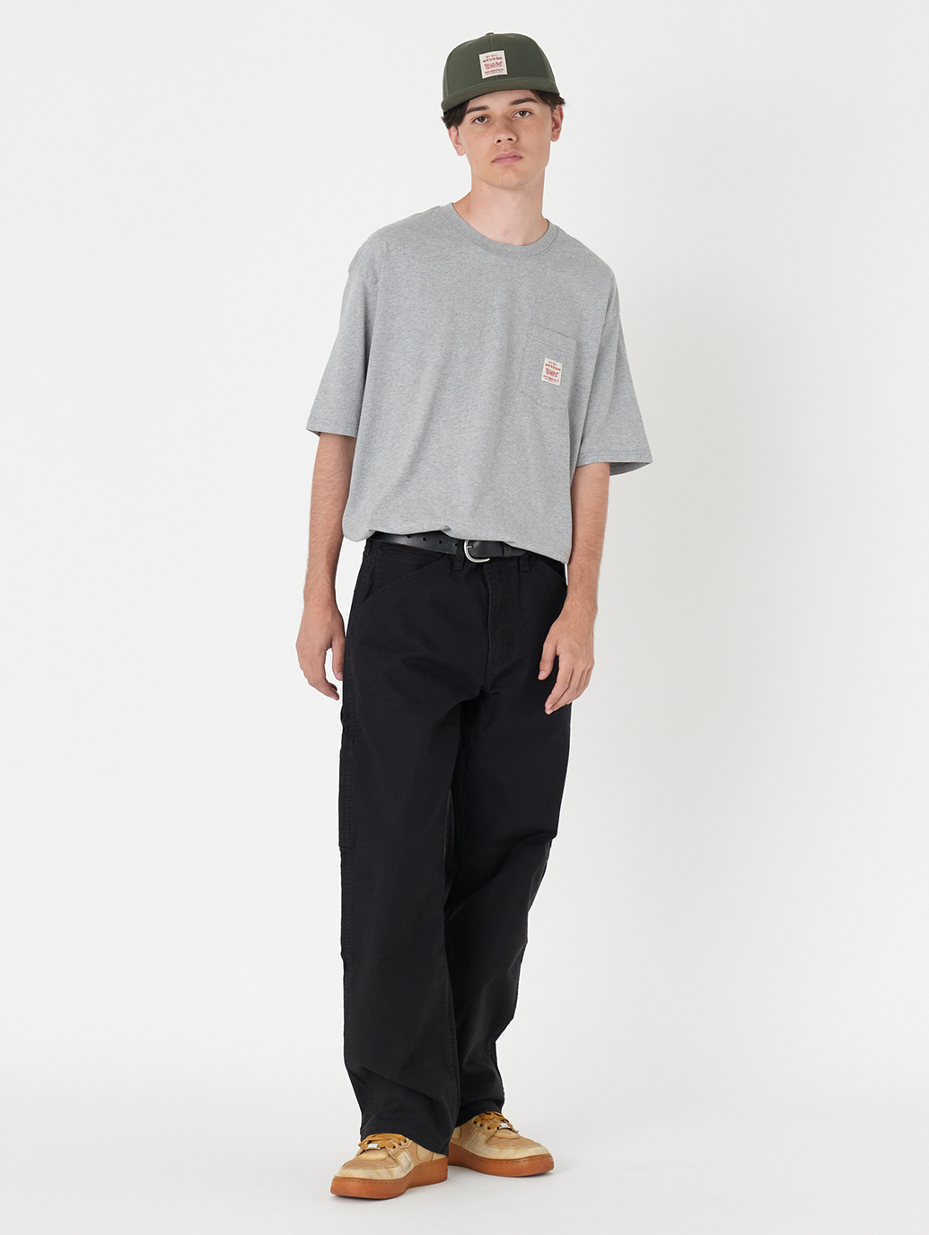 리바이스 워크웨어 565 유틸리티 팬츠 바지 블랙 WORKWEAR CANVAS - 상세 이미지 4