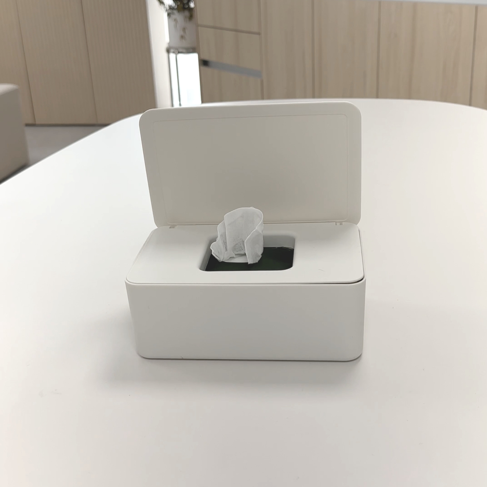 물티슈 케이스 디스펜서 화이트 소형 마스크 보관함