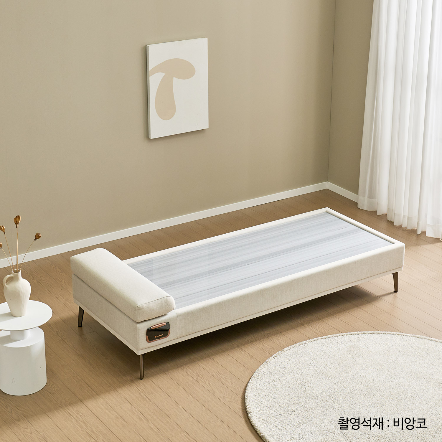 헤드커버포함 ~11/30 가보건강침대 F베라SE 헤드레스트 밀양흙침대 돌침대 세라믹 - 상세 이미지 3