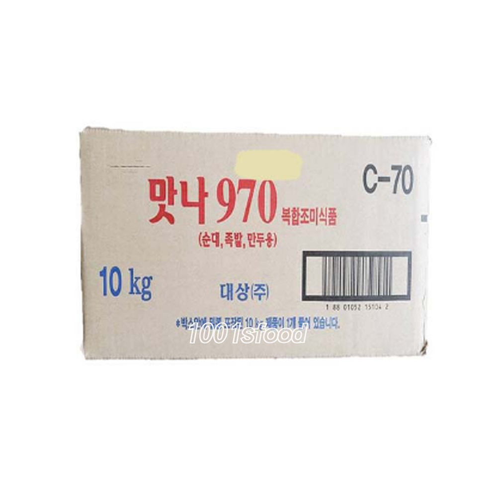 청정원 맛나970 10kg : 천일푸드