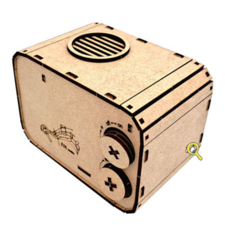 고빅고홈협력사 중학교 과학수업 원목 FM 라디오 만들기 실습키트 관찰실험 세특 팀과외 수행평가