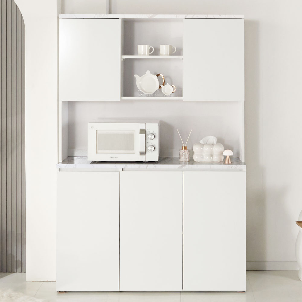 하퍼 주방수납장 키큰 렌지대 광파오븐 전자렌지장