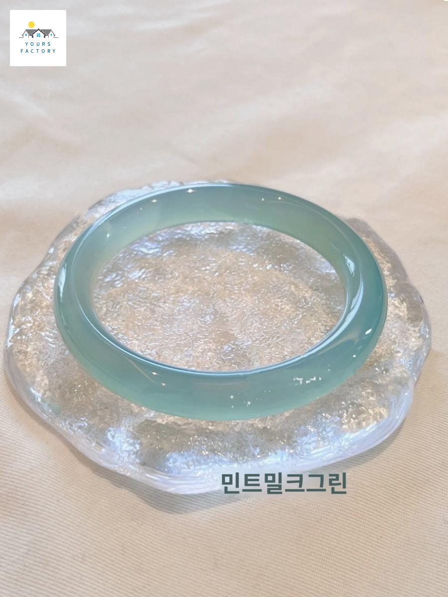 링 팔찌 비취 달빛 선물 크리스탈 여성 옥 - 상세 이미지 5