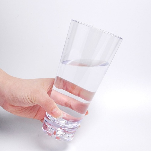 플라스틱 하이볼 글라스 500ml PC 하이볼잔 캠핑 소풍 야외행사 가벼운 물컵 플라스틱컵 : Barmade
