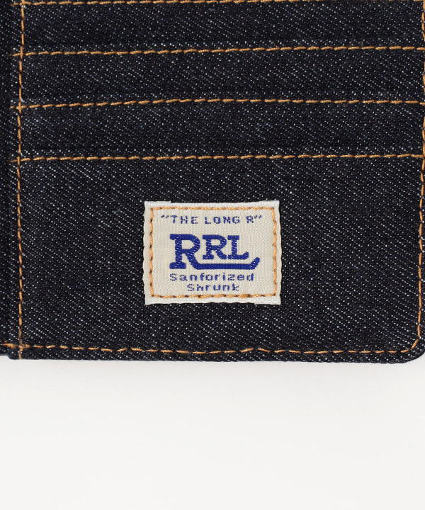 더블알엘 RRL 셀비지 데님 빌포드 지갑 American selvedge Billfold - 상세 이미지 5