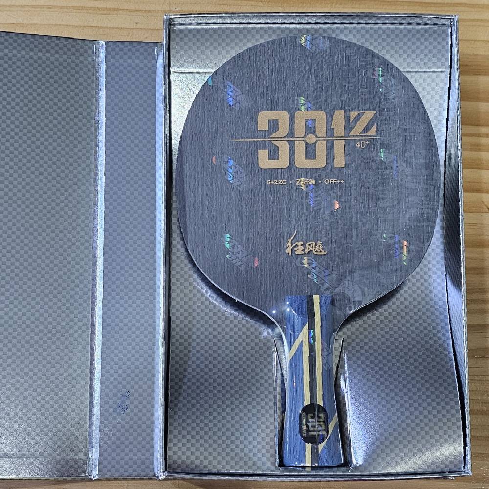 DHS 홍쌍희 허리케인 펜홀더 탁구라켓 301Z FL그립 - 상품 이미지