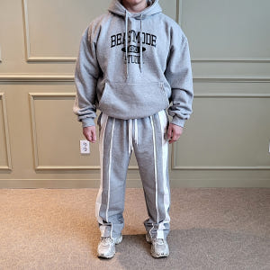 비스트모드 태슬팬츠 세미와이드 트레이닝 남자 헬스 긴바지 짐웨어 오버핏 ... 착용 후기 | 사이즈/핏 총정리 - 상품 이미지 3