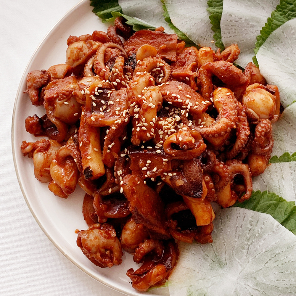 테오푸드 주꾸미 양념 쭈꾸미 볶음 밀키트 300g