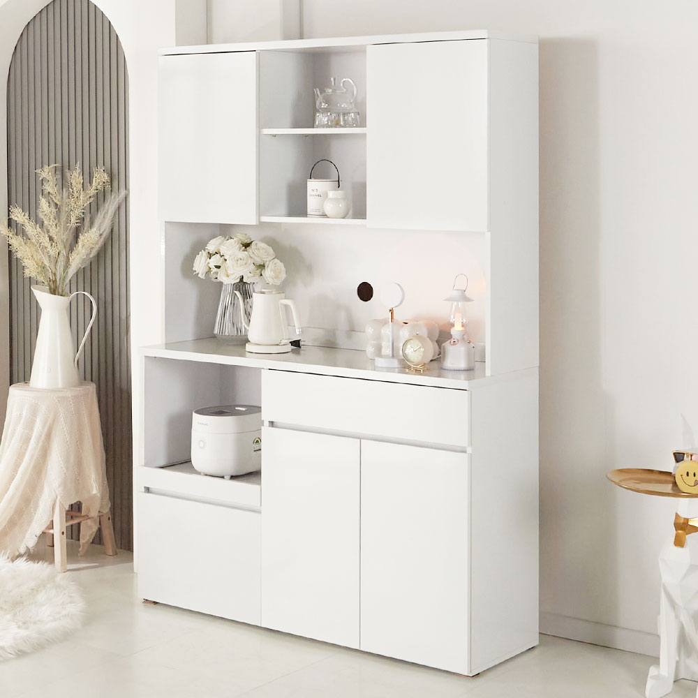 하퍼 주방수납장 키큰 렌지대 광파오븐 전자렌지장