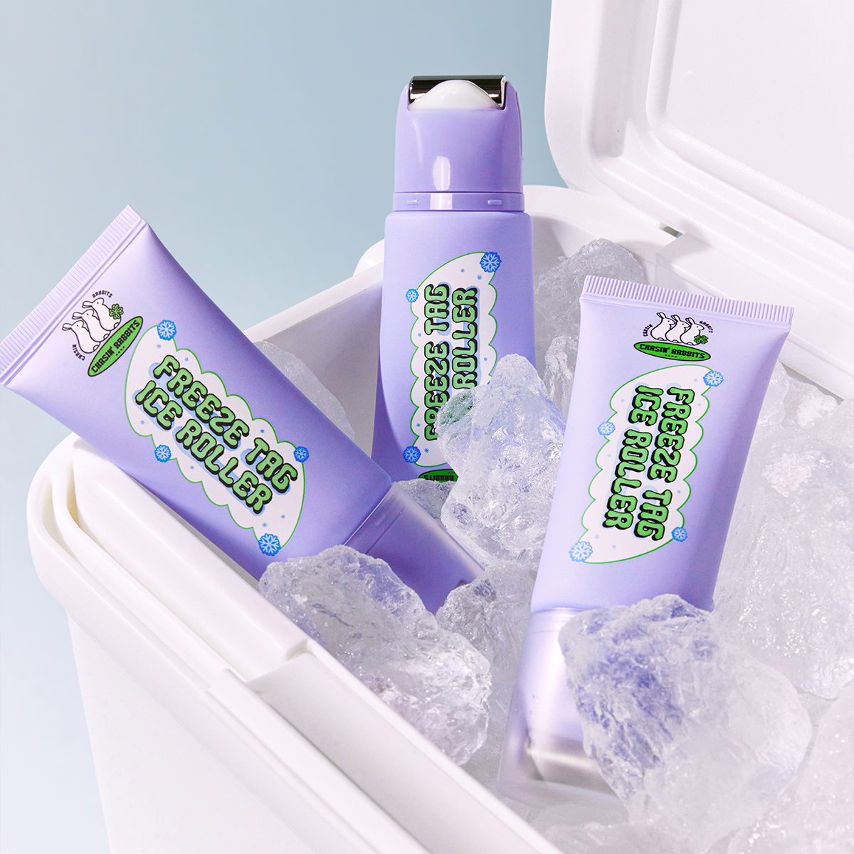 체이싱래빗 프리즈 태그 아이스 롤러 50ml 비건 괄사 쿨링 모공세럼 이미지 4