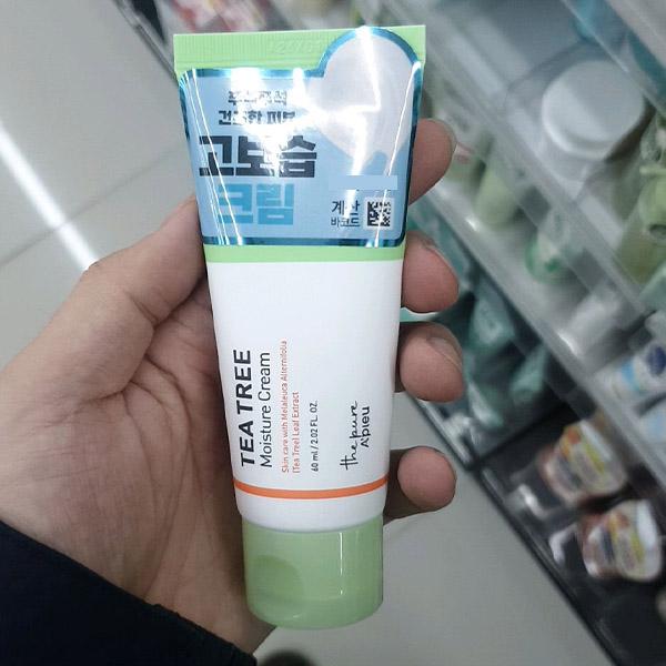 어퓨 더퓨어 티트리 모이스처 크림 60ml : 쿨룩스토어
