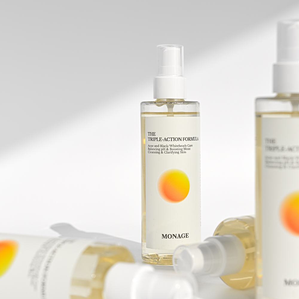 넾다 x 모나쥬 [1+1] 더 트리플 액션 포뮬라 여드름 미스트 150ml 임산부는 사용을 권장하지 않습니다. - 상세 이미지 2
