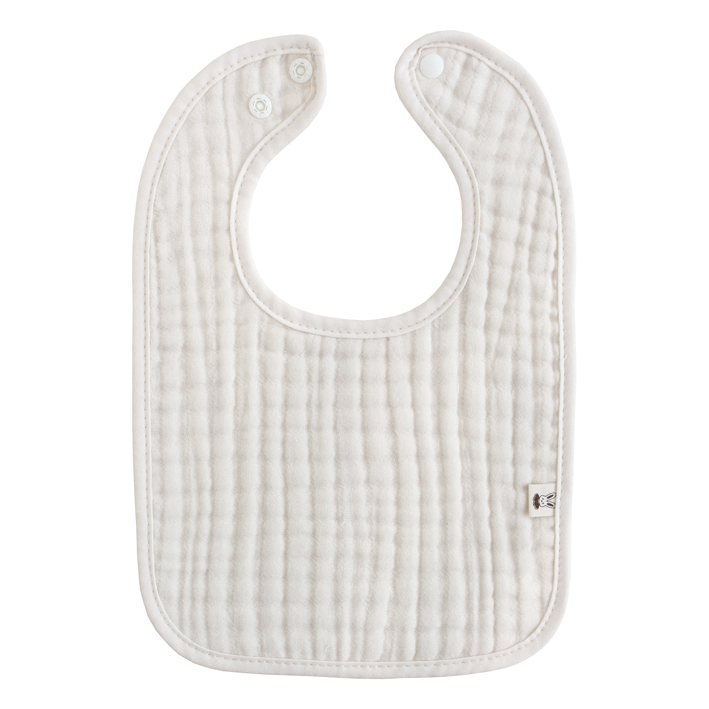 [바니블라썸] 요루거즈 빕 턱받이 아기턱받이 침받이 스카프빕 내츄럴6중거즈