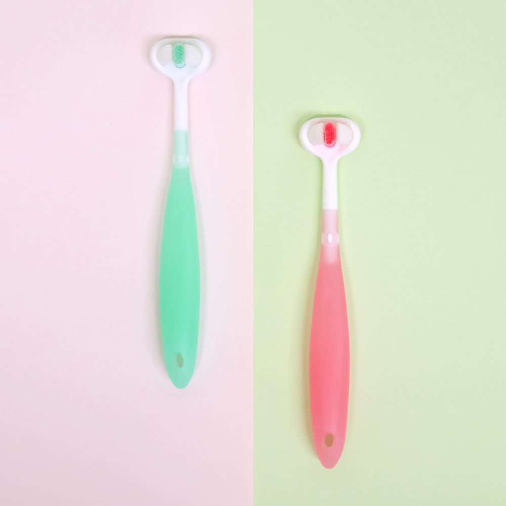 어린이 유아 덴티미 키즈 3핏 칫솔 - 상세 이미지 2