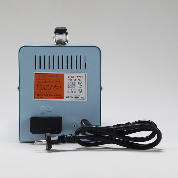 가정용 변압기 3000VA 오도 트랜스 HU-3000 220V-220V 한일파워 - 상세 이미지 5