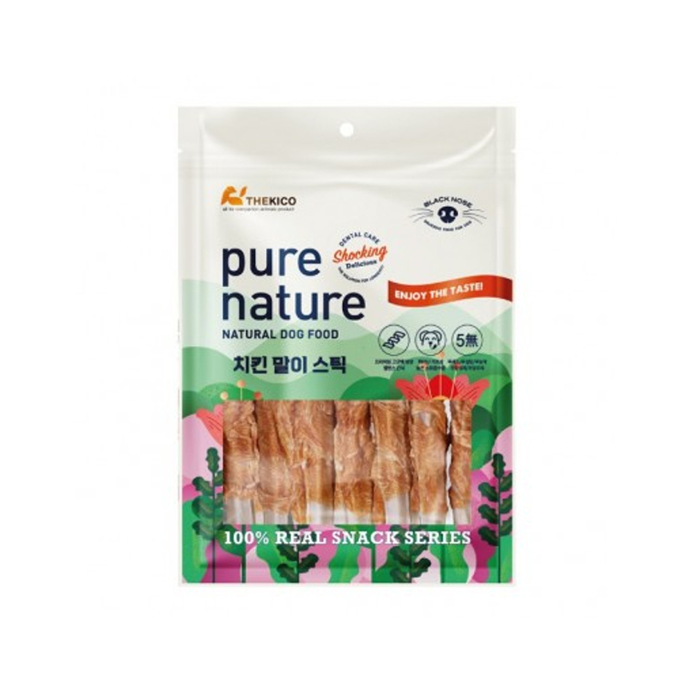 퓨어네이쳐 블랙노즈 치킨말이스틱, 175g, 1개 제품 이미지