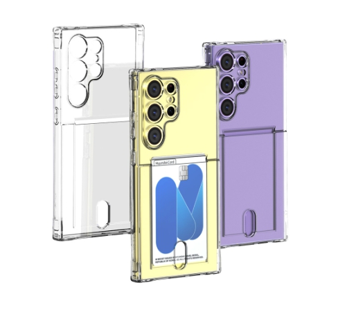 갤럭시 s24fe 투명 카드 케이스 변색없는 풀커버 카메라보호 범퍼 - 상세 이미지 2