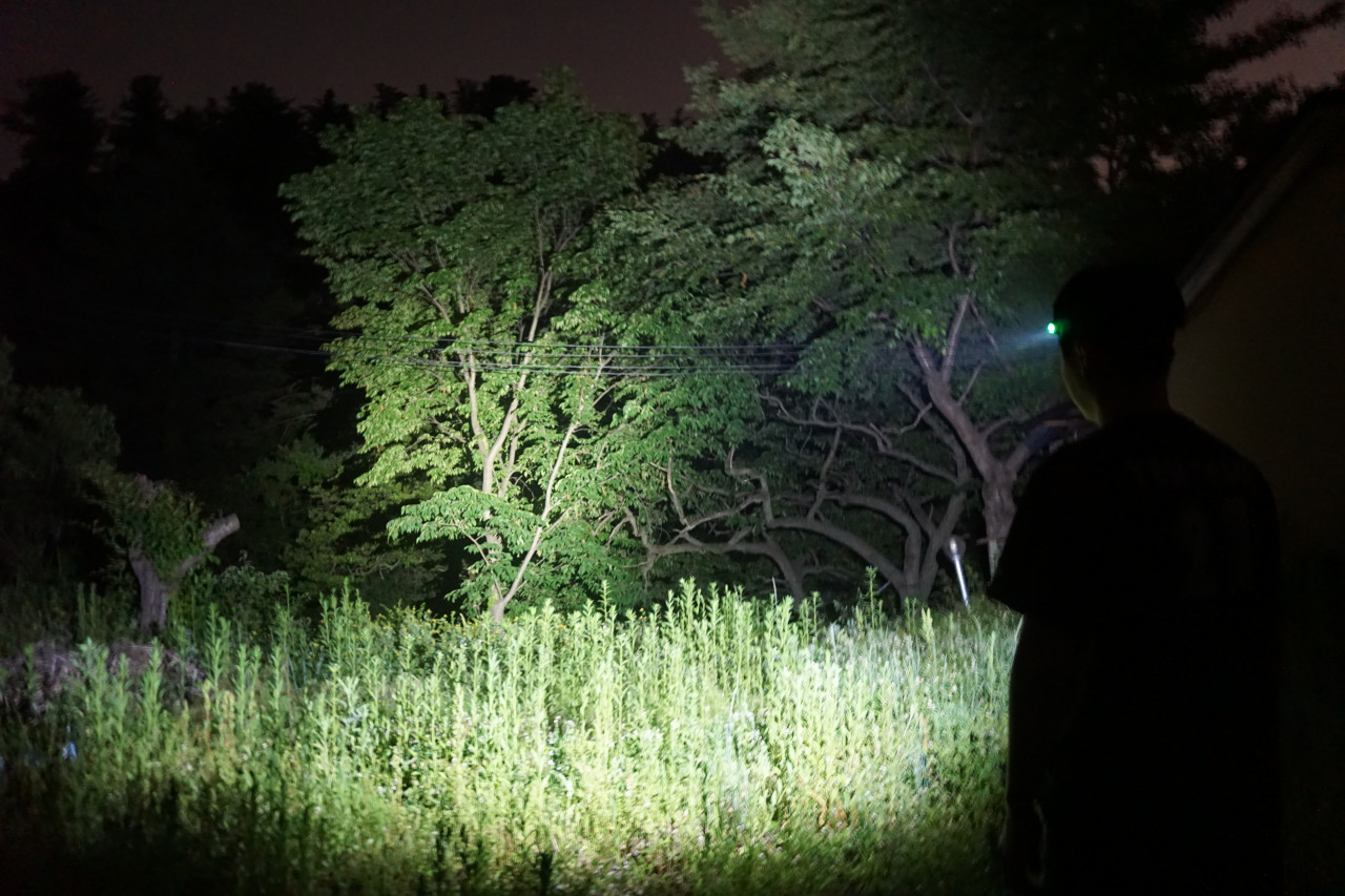 HL-K5 헤드랜턴 충전식 라이트 안전모 캠핑 등산 해루질 18650 LED 헤드램프 소형