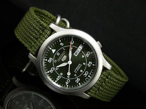 세이코 SEIKO 손목 시계 카키 메쉬 벨트 SNK805K2 - 상세 이미지 2