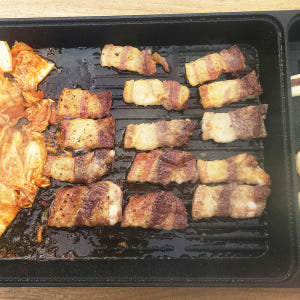 세계 4대 진미 이베리코 돼지고기 지방많은 삼겹살 300g 캠핑 캠핑고기 맛있게 먹은 솔직 후기 - 상품 이미지 4