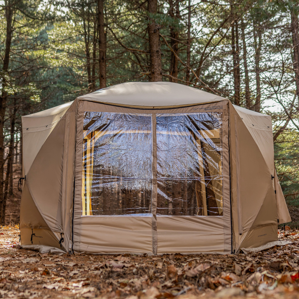 아이두젠 옥타곤 매머드 원터치 텐트 돔 쉘터 그늘막 탄