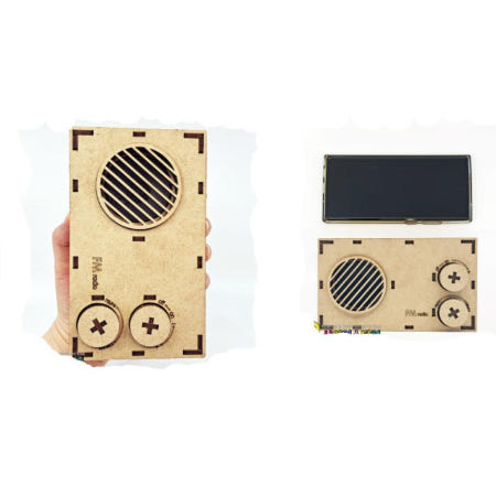 고빅고홈협력사 중등과학 원목 FM 라디오 만들기 키트 아기선물용 동아리 학생용 진로캠프 창작교실