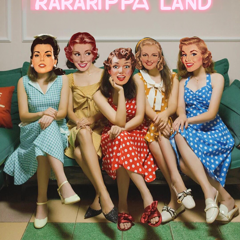 라라리빠 뮤지컬 원피스 햅번 스타일 도트