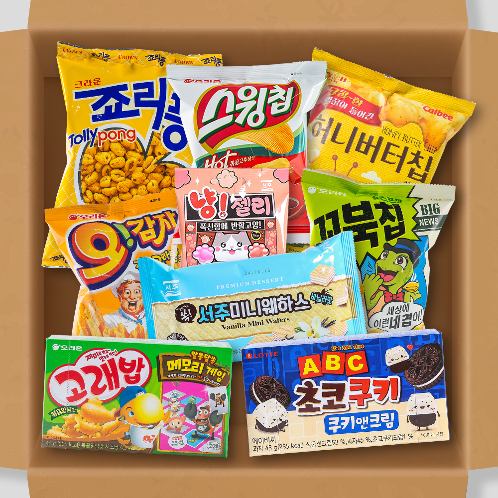 [잇츠팩] 사무실 간식 과자 실속있당 9종세트 - 상세 이미지 3