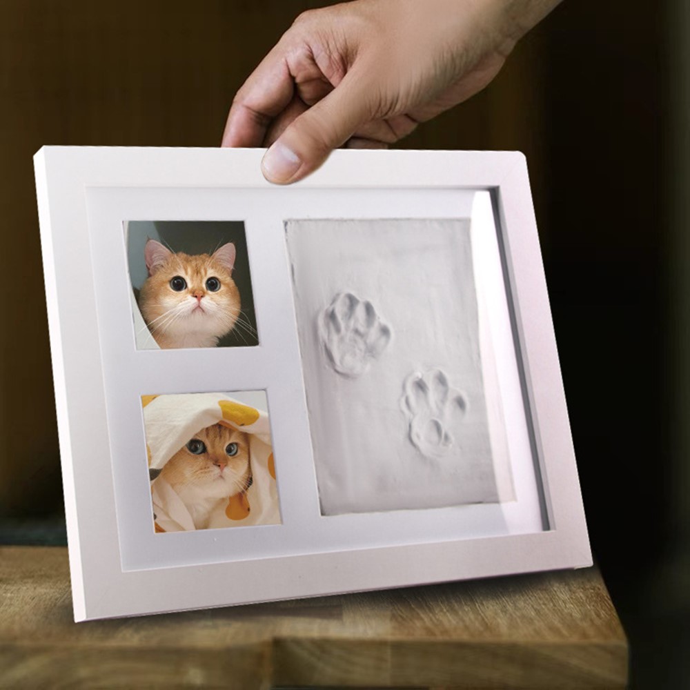 강아지발도장 고양이 반려동물 액자 발 발바닥 도장 반려견 추억 - 상세 이미지 2