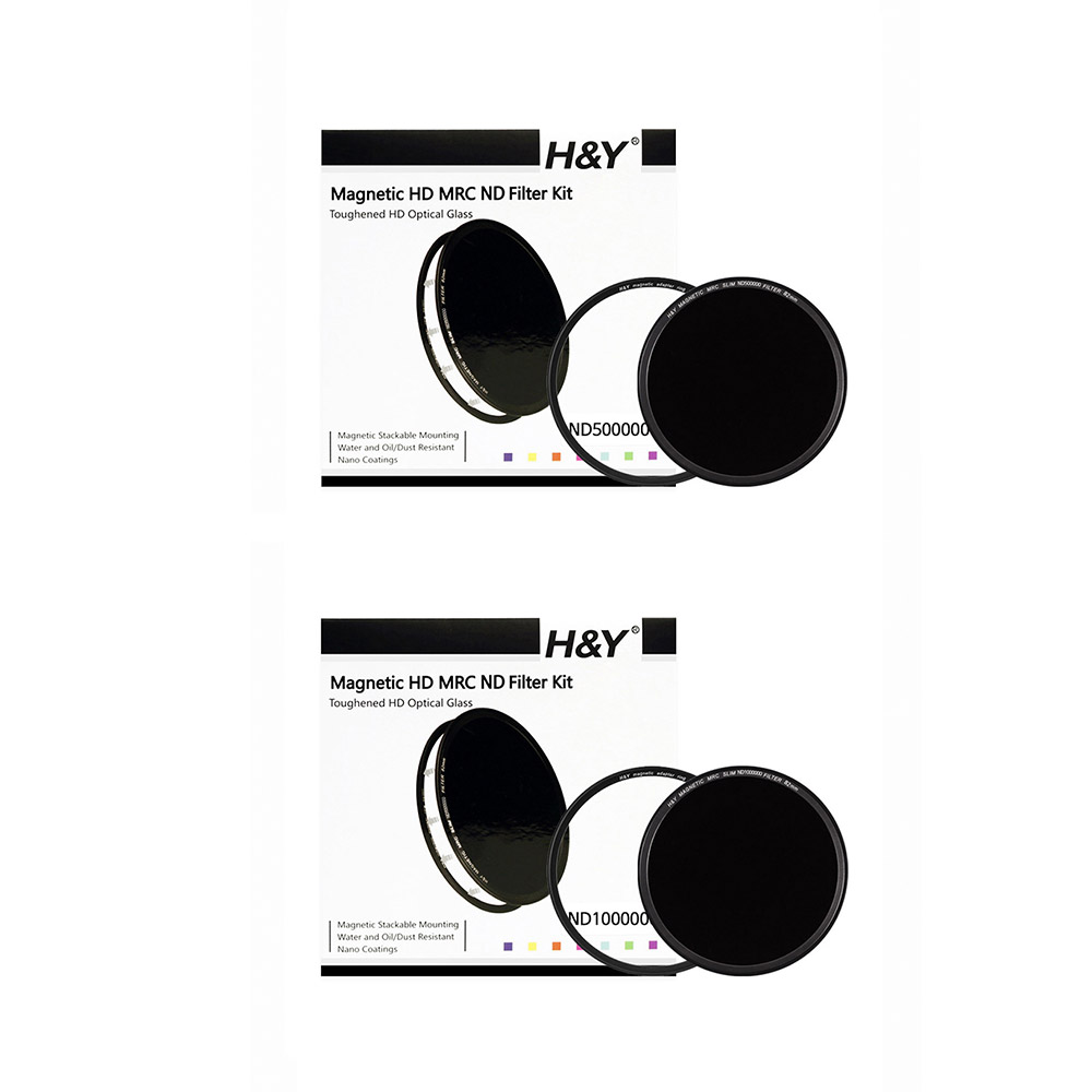 HNY HD MRC IR ND50만+ND100만 갯골 장노출 마그네틱필터 세트 82mm - 상품 이미지