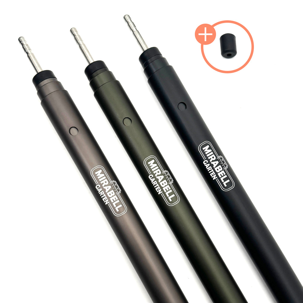 미라벨가든 슬라이드 캠핑 타프 텐트 폴대 원형 높이조절 슬라이딩 사이드폴 220