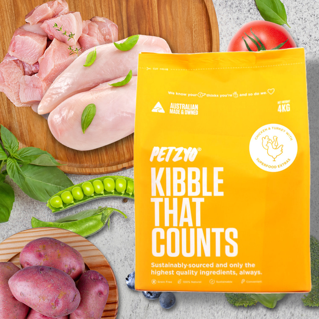 펫죠 키블댓카운트 강아지 영양 반려견 슈퍼푸드 사료 호주 청정 치킨&터키 4kg+1kg - 상세 이미지 2