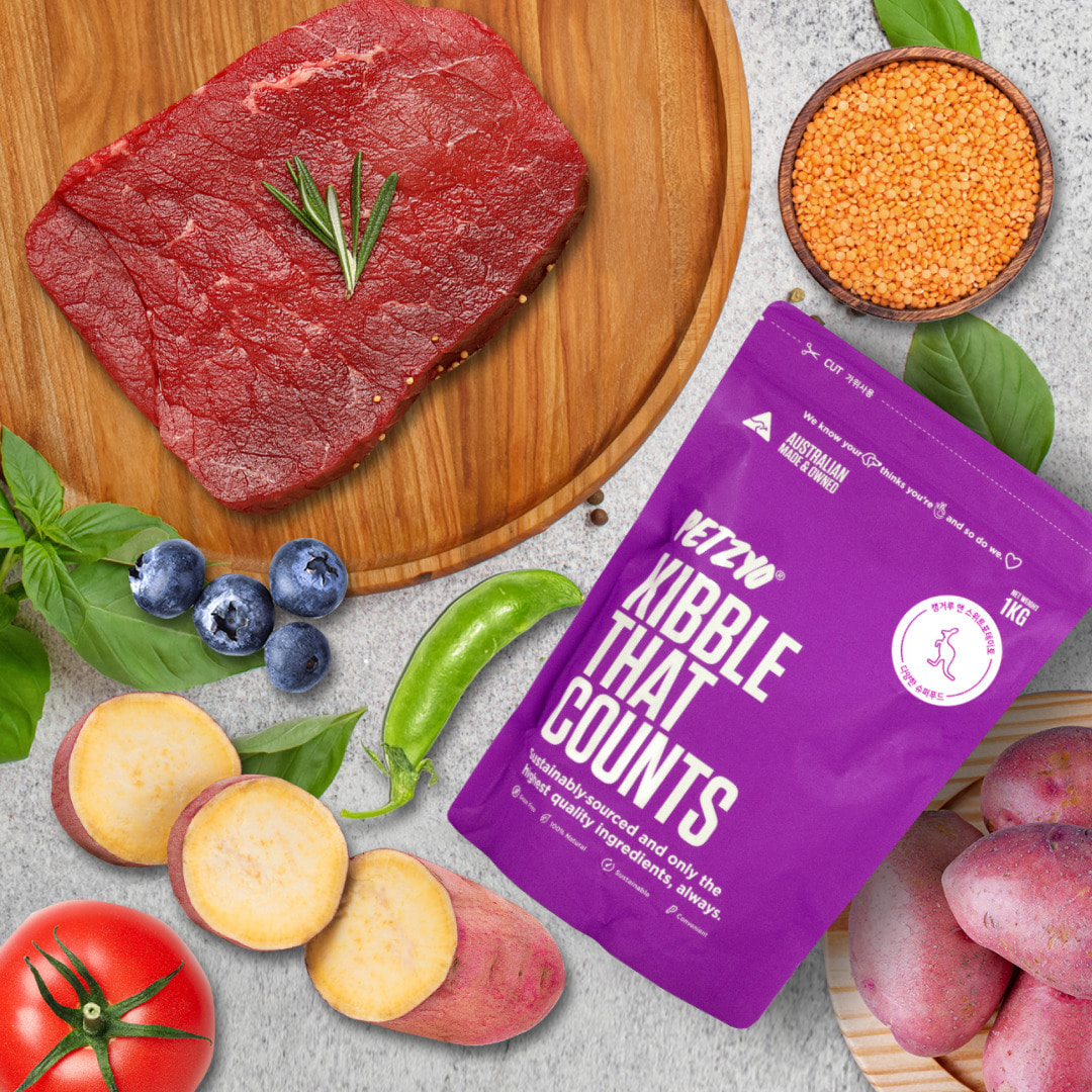 펫죠 키블댓카운트 강아지 반려견 사료 호주 청정 캥거루 & 스위트포테이토 1kg - 상세 이미지 2