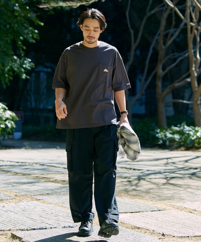 켈티 프릭스스토어 별주 빈티지 로고 크루넥 포켓 티셔츠 8컬러 - 상세 이미지 2